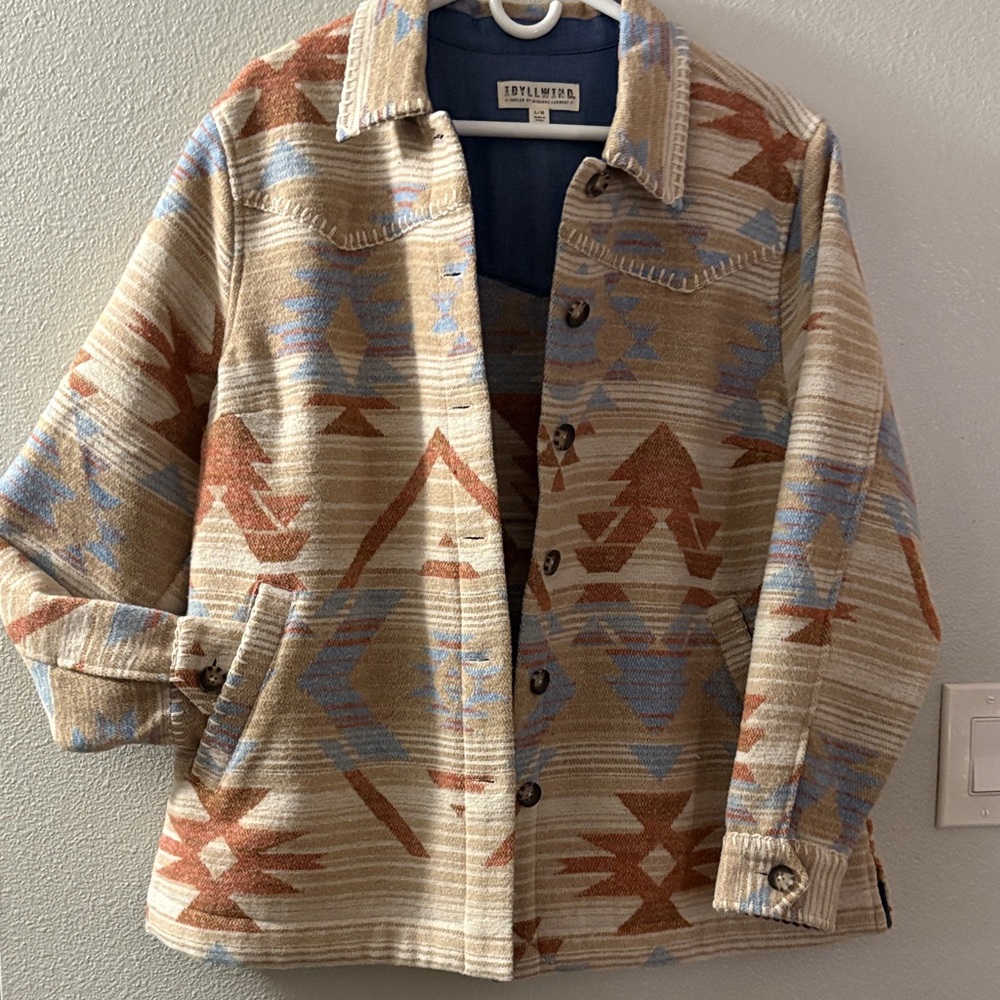 Idyllwind Women's Jenry Southwestern
Print Oversized Shacket